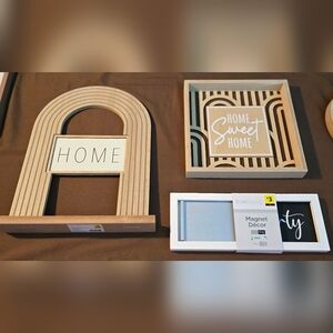 Home Accent Set - Natural and White